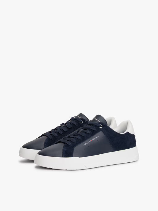 Tommy Hilfiger Sneakers Th Court Mix - Dark Blue FM0FM05634_0GY_alternate1