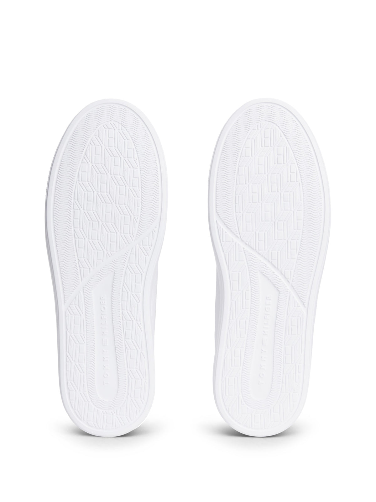 Tommy Hilfiger Leather Lightweight Court Trainers - White FM0FM05981_0GY_alternate4_ay