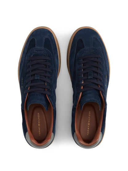 Tommy Hilfiger New York Label Luxe Suede Trainers - Desert Sky FM0FM05997_DW5_alternate2_ay