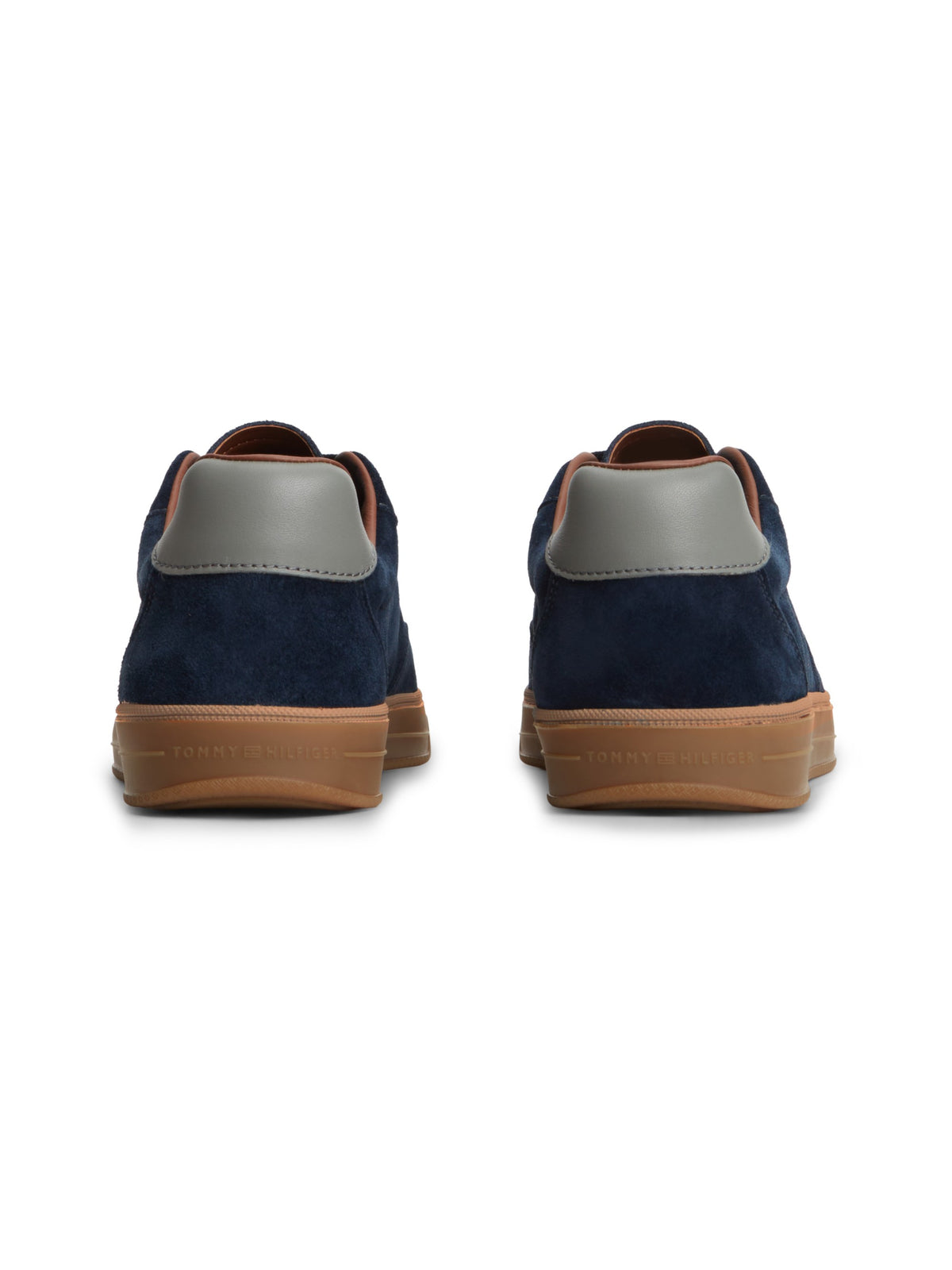 Tommy Hilfiger New York Label Luxe Suede Trainers - Desert Sky FM0FM05997_DW5_alternate3_ay