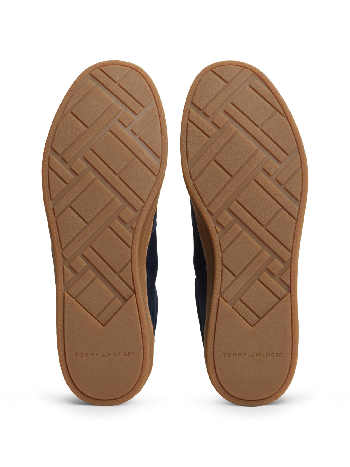 Tommy Hilfiger New York Label Luxe Suede Trainers - Desert Sky FM0FM05997_DW5_alternate4_ay