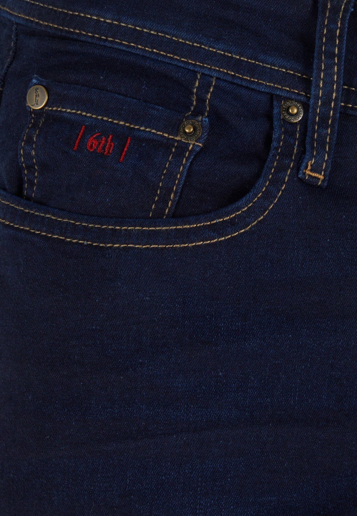 6th Sense Fred Bootcut Jeans - Stone Wash Fred_StoneWash_03