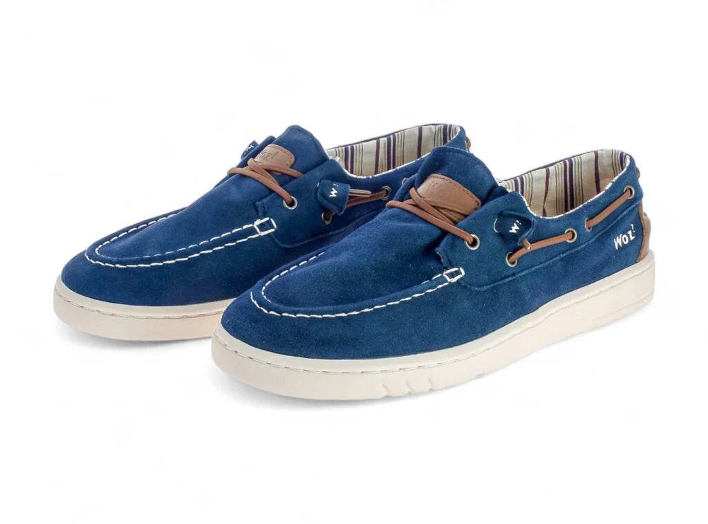 Woz? George 50100 Suede - Blue GEORGE-50100-SUEDE-BLUE