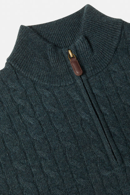 Benetti Grant Cable Knit Quarter-Zip Grant_QZip_Teal_02
