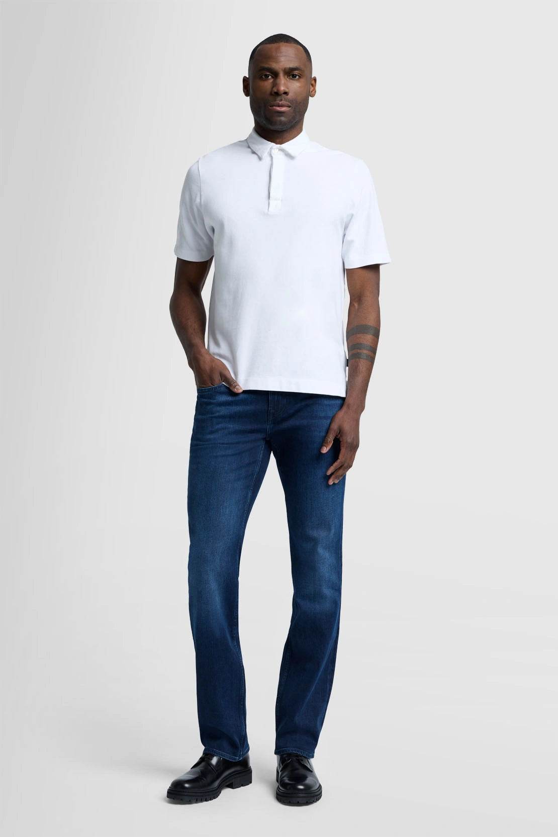7 for All Mankind Standard Luxe Performance - Dark Blue JSMNR460LL_1_3_1