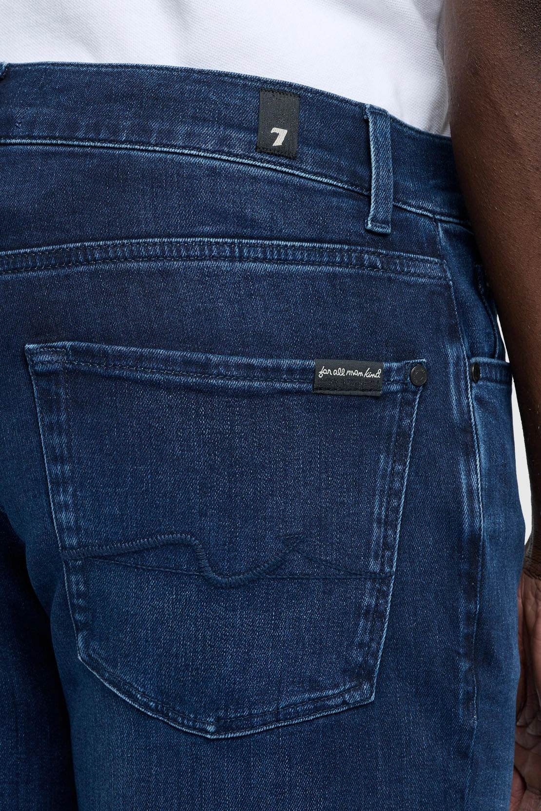 7 for All Mankind Standard Luxe Performance - Dark Blue JSMNR460LL_5_2
