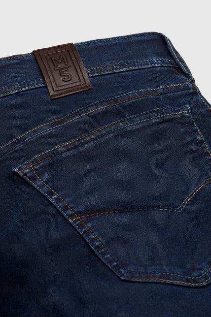 Meyer M5 Five Dark Denim Jeans - Dark Blue M5_AW25_five_6283_19_tasche_0204_260325_c3033d34-6cfd-43ec-95cb-7c7d6aa2ac96