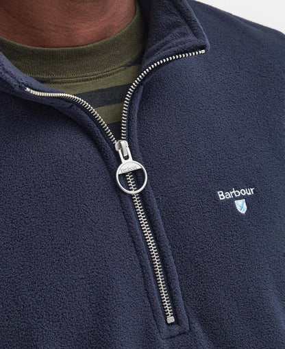 Barbour Essentials Half-Zip Fleece -Classic Navy MFL0185NY91_05detailc