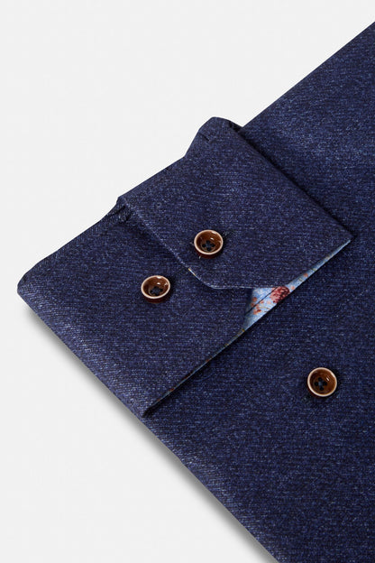 Benetti Marty Textured Shirt MF_Marty_Indigo_02