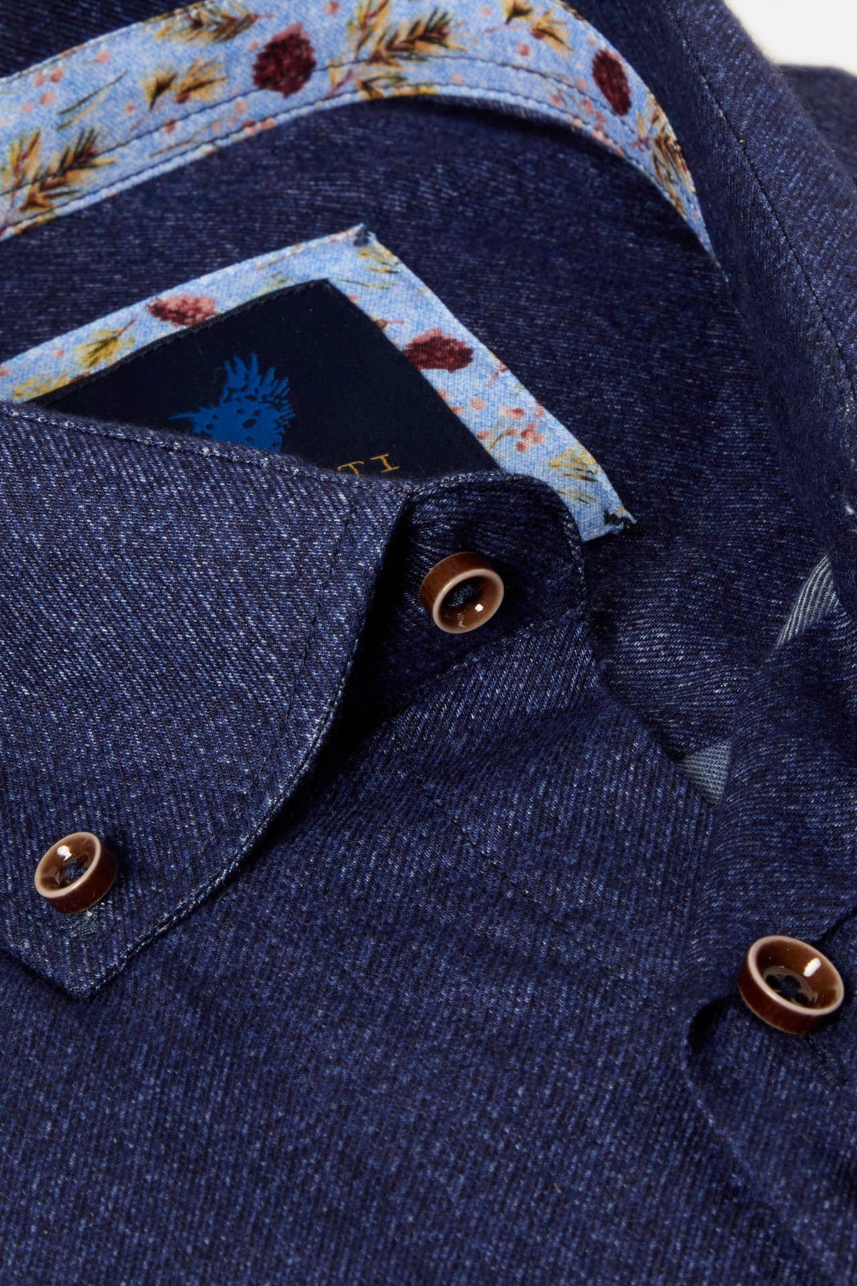 Benetti Marty Textured Shirt MF_Marty_Indigo_03