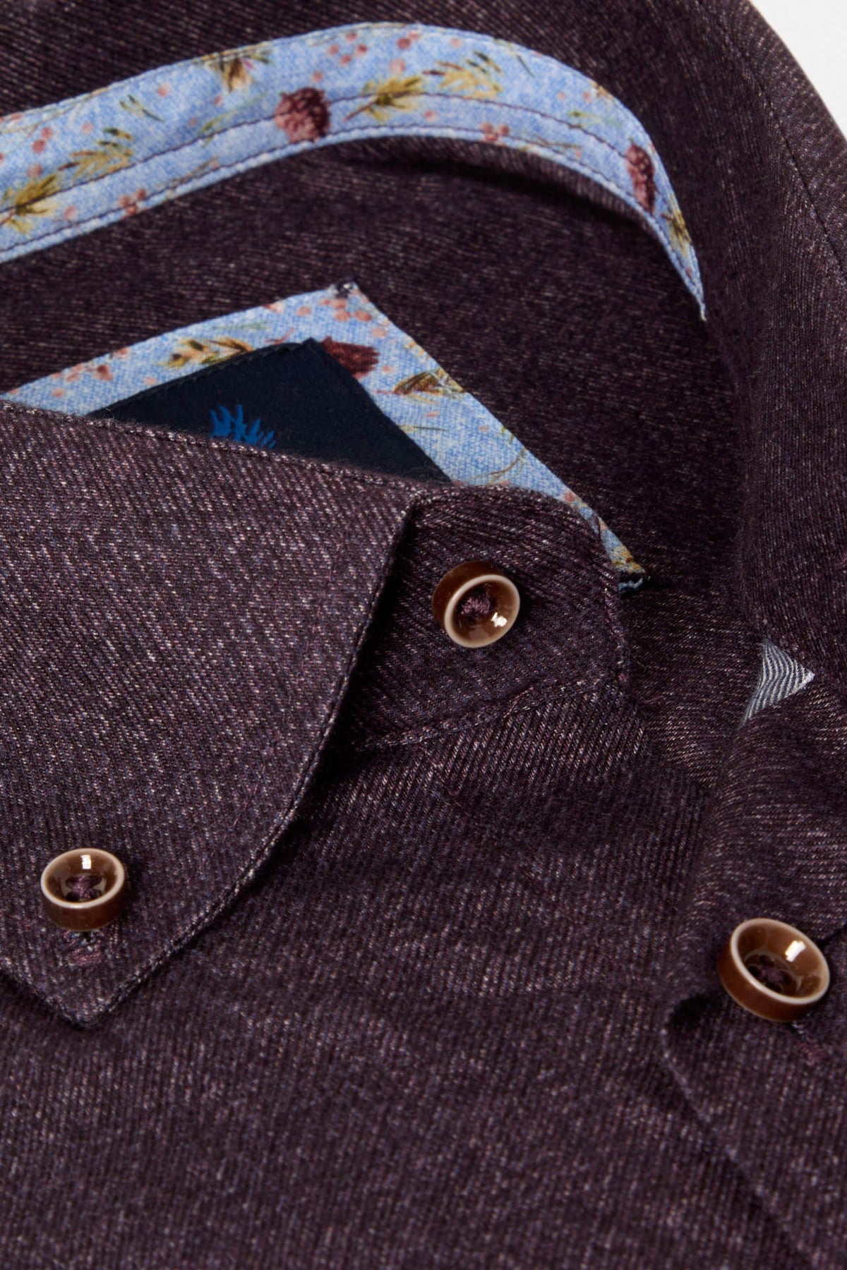 Benetti Marty Textured Shirt MF_Moscow_Bordo_03