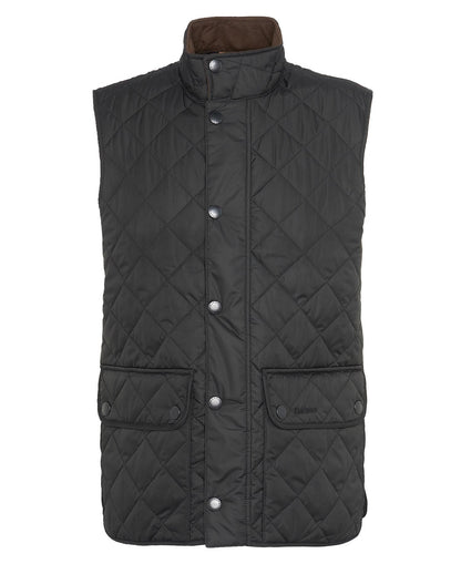 Barbour Lowerdale Gilet in Black - product flat lay