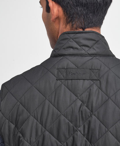 Barbour Lowerdale Gilet in Black - detail