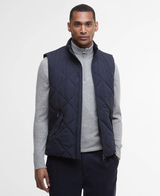 Barbour City Chelsea Gilet - Dark Navy MGI0253NY92_01front