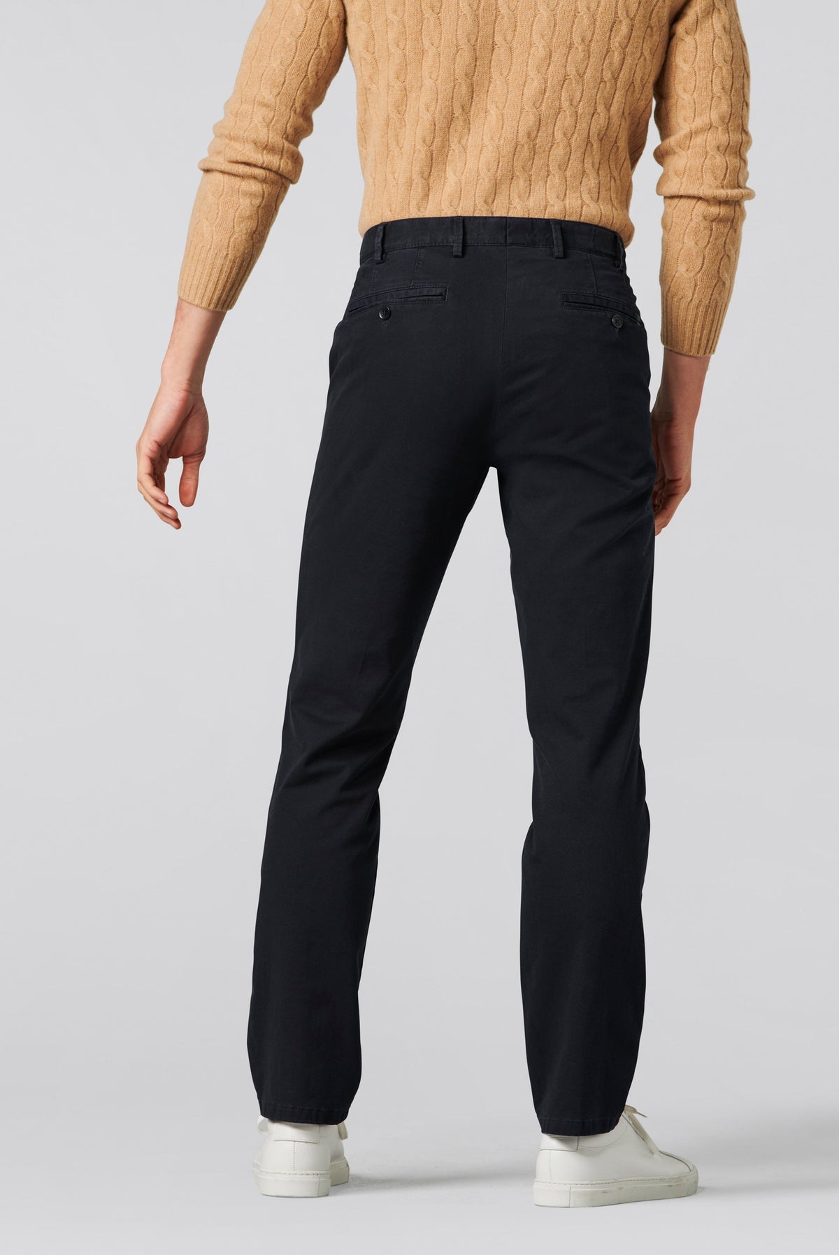 Meyer Oslo Flex Chino - Navy MH_AW22_Oslo_316_18_Back_9037