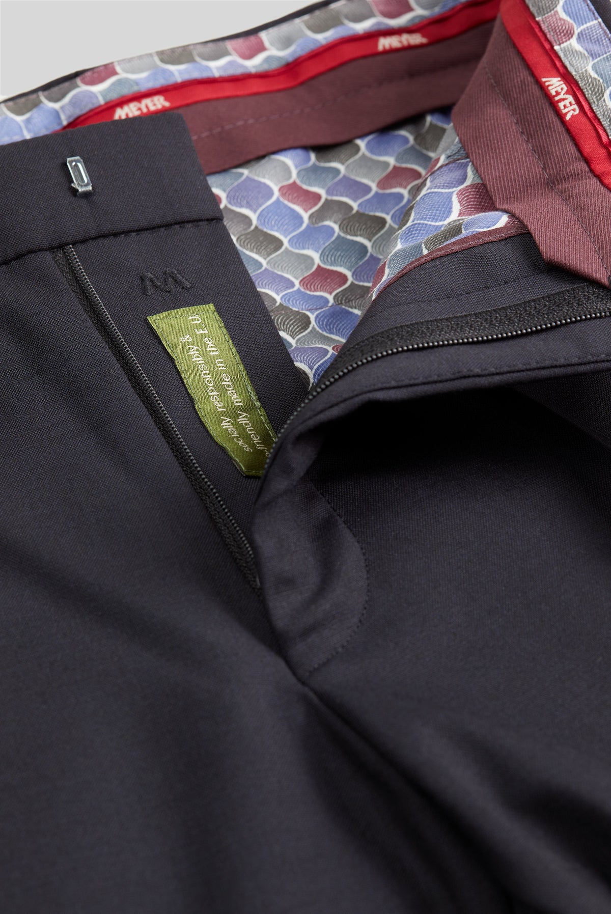 Meyer Roma Wool-Blend Trousers - Navy MH_SS22_Roma_344_17_innen