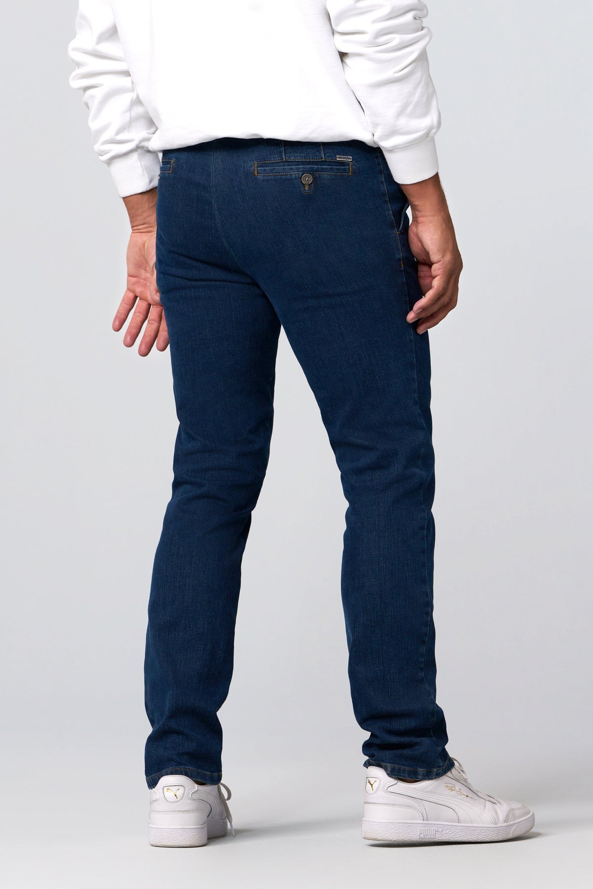 Meyer Roma Denim Chino - Blue Stone MH_SS24_roma_629_20_back_105