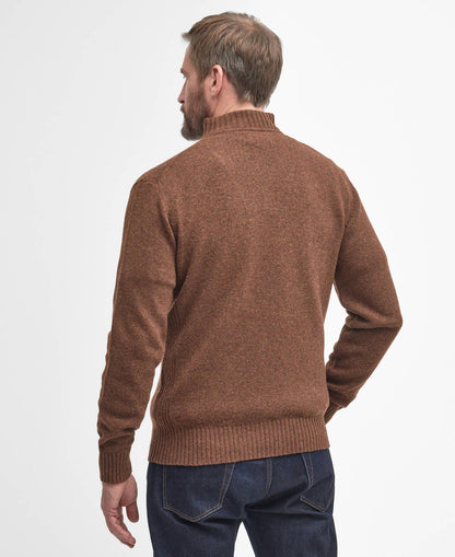Barbour Essential Half-Zip Jumper - Sandstone MKN0339SN31_04back