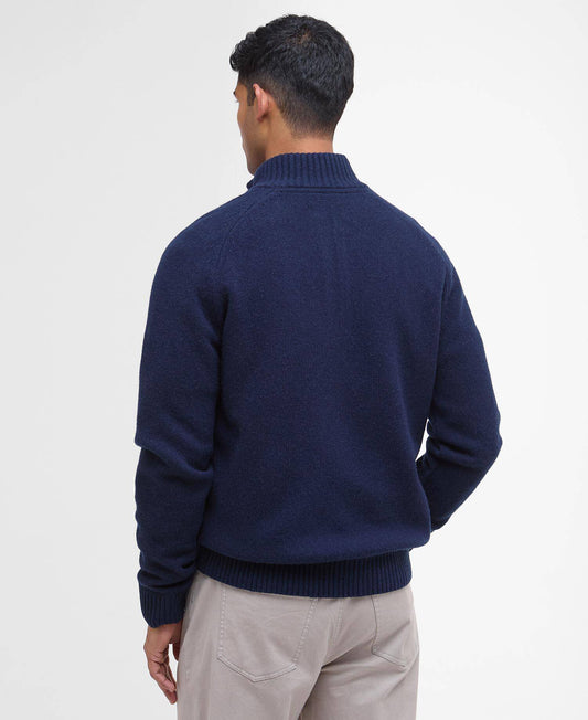 Barbour Grangetown Half-Zip Jumper - Navy MKN1653NY91_04back