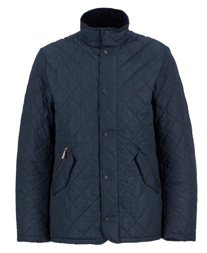 Barbour Chelsea Sportsquilt Jacket - Classic Navy MQU0006NY51_02flat