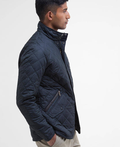 Barbour Chelsea Sportsquilt Jacket - Classic Navy MQU0006NY51_05detaila