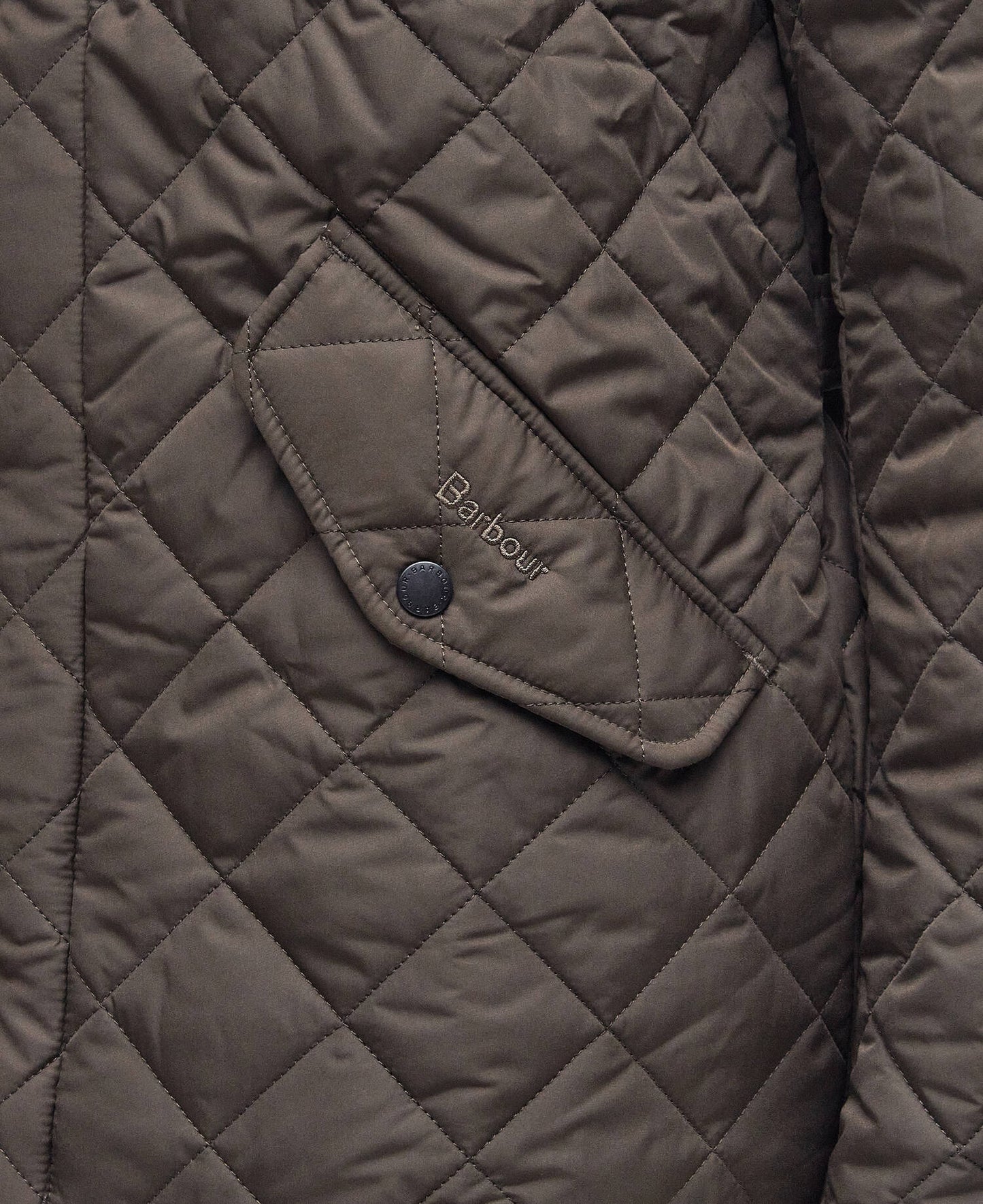 Barbour Chelsea Sportsquilt Jacket - Olive MQU0006OL51_05detaild
