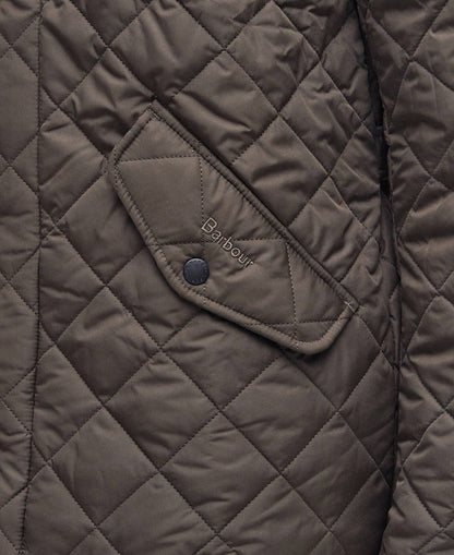 Barbour Chelsea Sportsquilt Jacket - Olive MQU0006OL51_05detaild