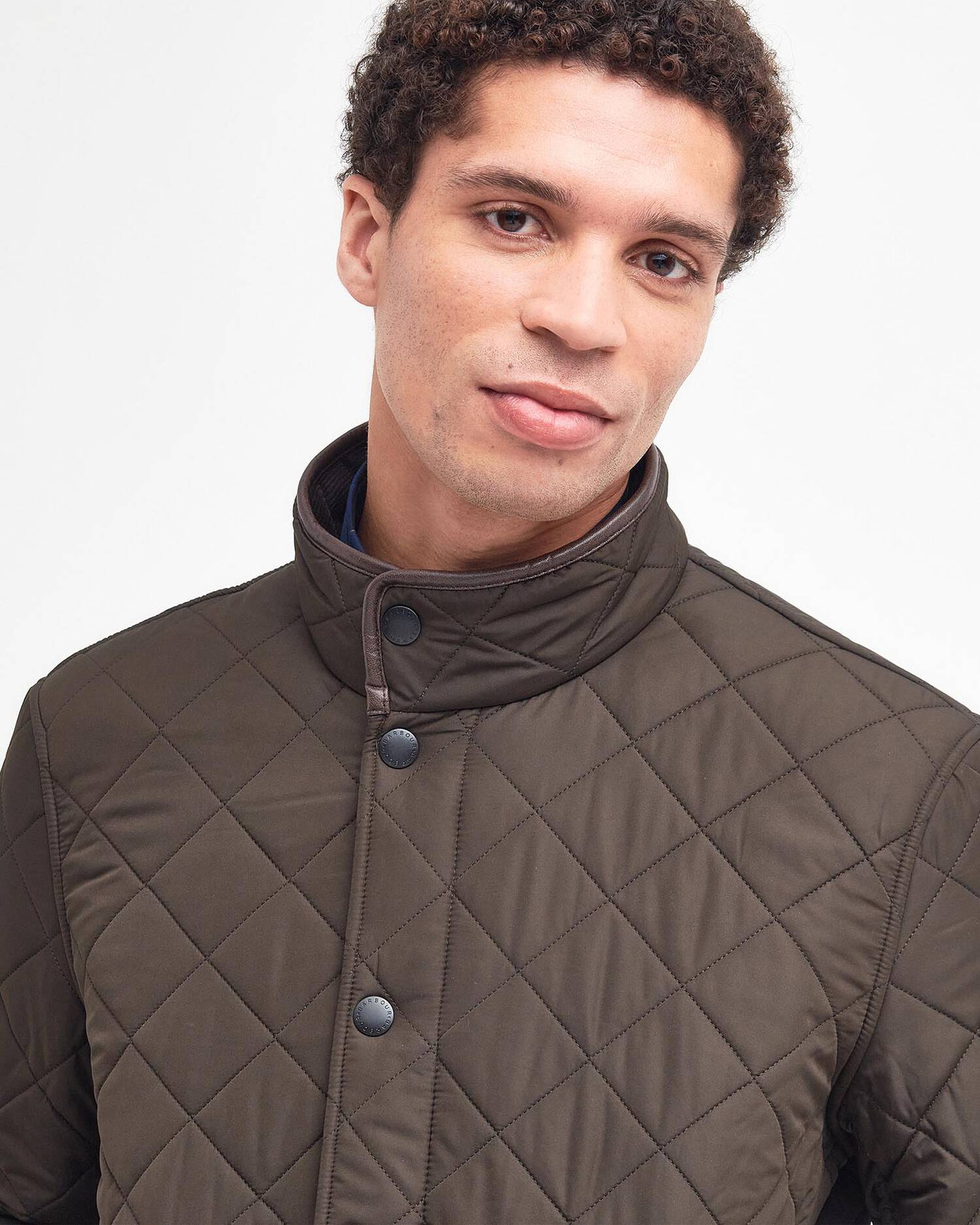 Barbour Powell Quilted Jacket - Olive MQU0281OL51_05detaila