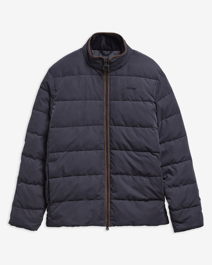 Barbour Noree Quilted Jacket Dark Navy - flat