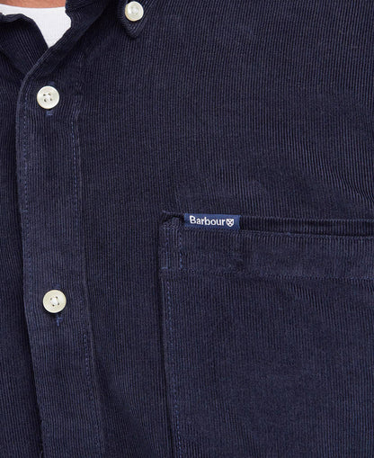 Barbour Ramsey Tailored Long-Sleeved Shirt - Classic Navy MSH5001NY91_05detaild