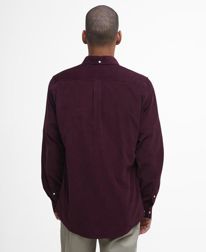 Barbour Ramsey Tailored Shirt Winter Red - back