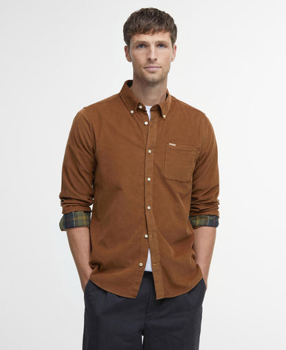 Barbour Ramsey Tailored Shirt Sandstone - front