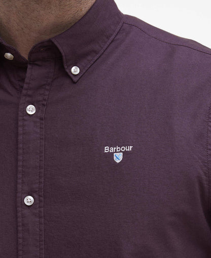 Barbour Oxford Tailored Long-Sleeved Shirt - Fig MSH5301PU98_05detailb