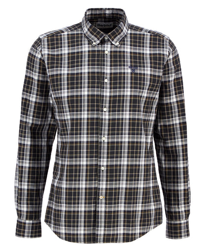 Barbour Mosswood Tailored Shirt - Olive MSH5659OL51_02flat