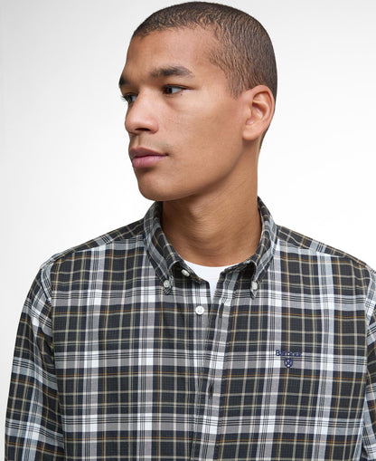 Barbour Mosswood Tailored Shirt - Olive MSH5659OL51_05detaila