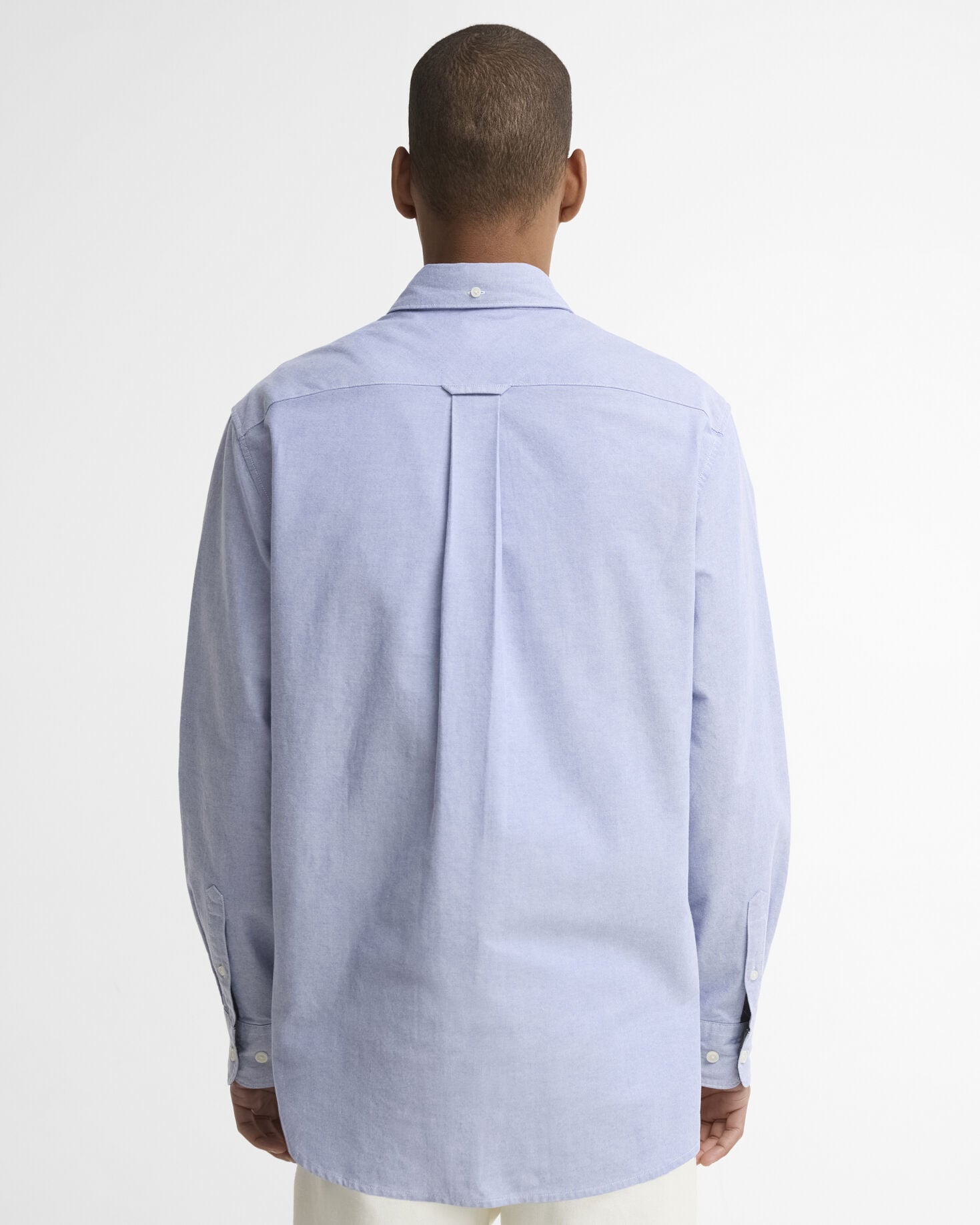 Barbour Authentic Oxford Shirt Blue - back