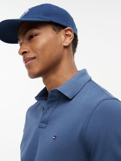 Tommy Hilfiger 1985 Regular Fit Pique Polo - Aegean Sea MW0MW17770_DBZ_alternate3_ay