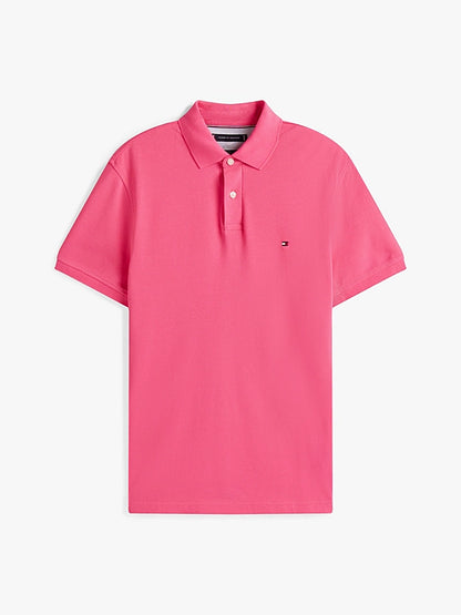 Tommy Hilfiger 1985 Regular Fit Polo Shirt - Pink Alert MW0MW17770_THW_alternate4