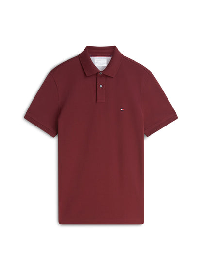 Tommy Hilfiger 1985 Regular Fit Pique Polo - Burgundy MW0MW17770_VLP_main_ay