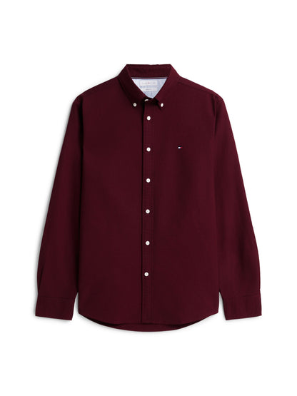 Tommy Hilfiger Heritage Oxford Shirt - Burgundy MW0MW35774_0KP_main_ay