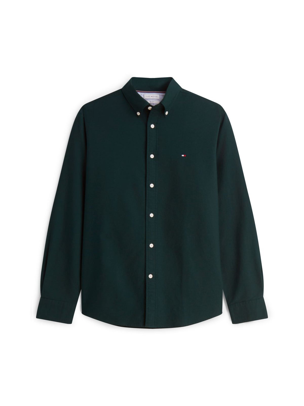 Tommy Hilfiger Heritage Oxford Shirt - Hunter Green MW0MW35774_MBP_main_ay