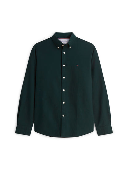 Tommy Hilfiger Heritage Oxford Shirt - Hunter Green MW0MW35774_MBP_main_ay