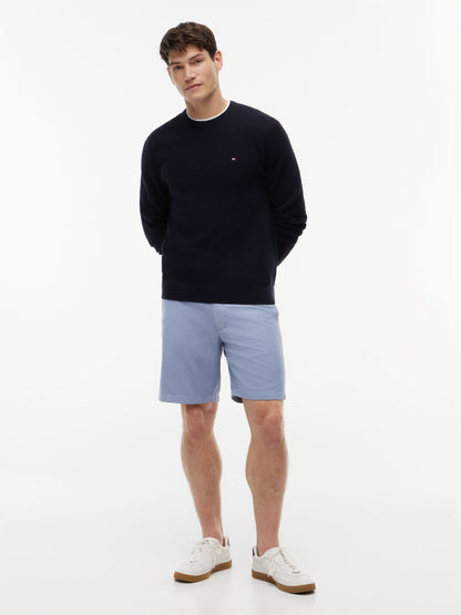 Tommy Hilfiger Essential Structure Crew Neck Jumper - Navy MW0MW36347_DW5_alternate2_ay