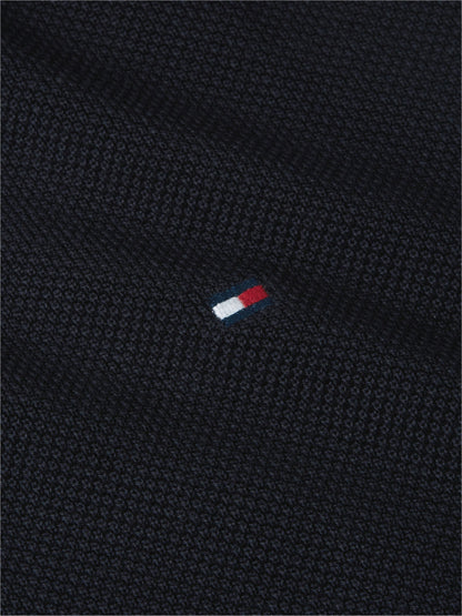 Tommy Hilfiger Essential Structure Crew Neck Jumper - Navy MW0MW36347_DW5_alternate5_ay