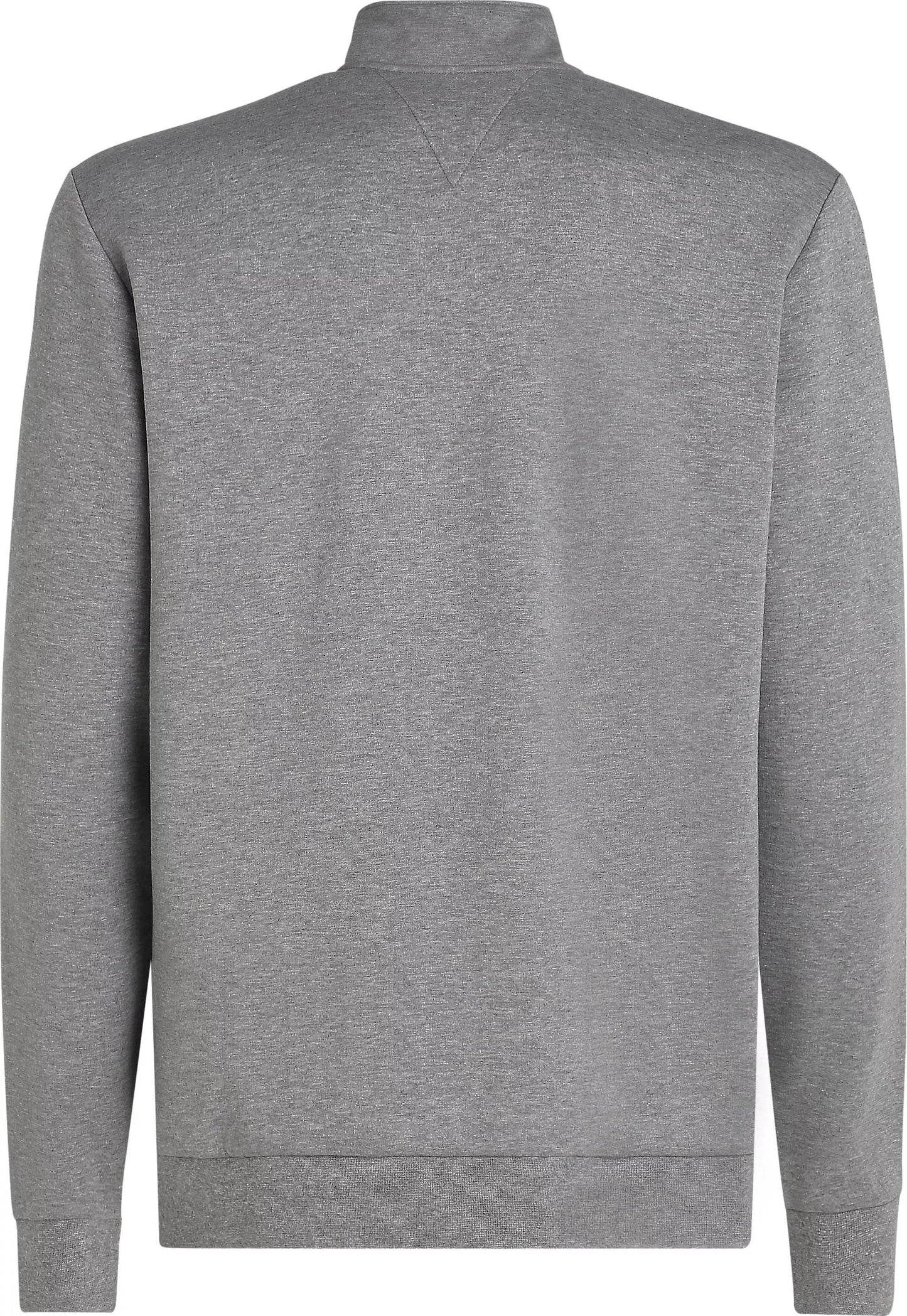 Tommy Hilfiger Quarter-Zip Intechno Knit Sweatshirt - Medium Grey Heather MW0MW36510P91_B_C4301