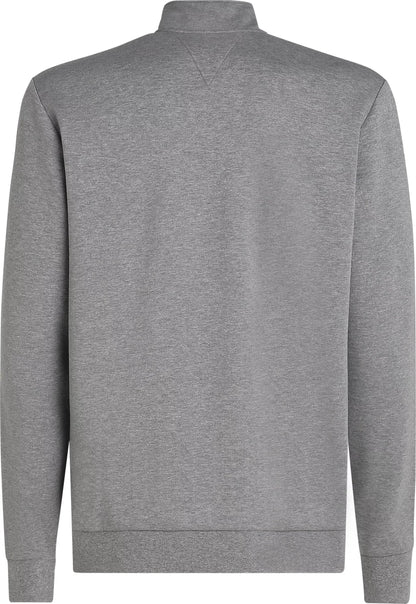 Tommy Hilfiger Quarter-Zip Intechno Knit Sweatshirt - Medium Grey Heather MW0MW36510P91_B_C4301