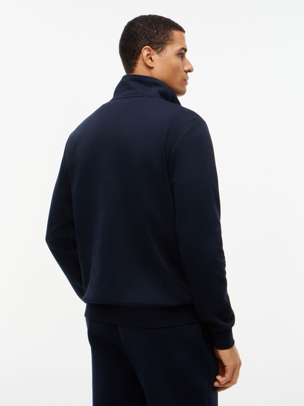 Tommy Hilfiger Essential Intechno Quarter-Zip - Navy MW0MW36510_DW5_alternate4_ay
