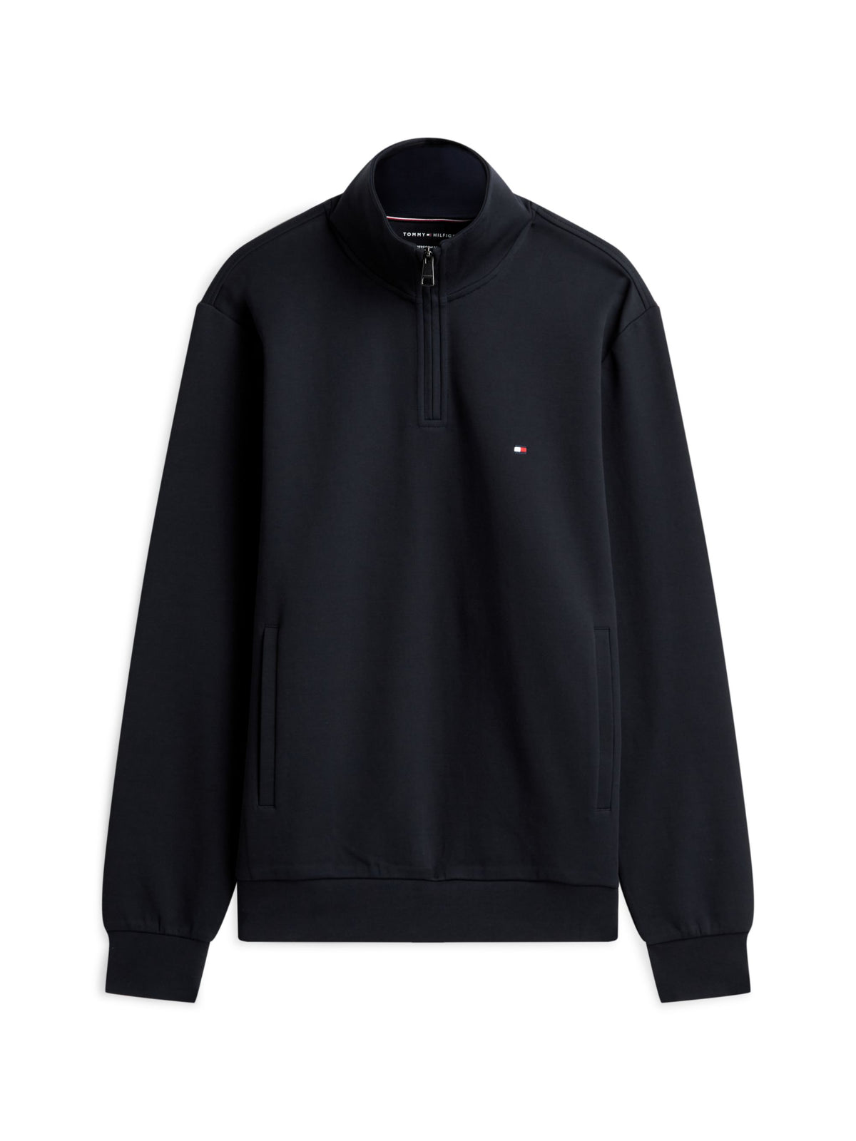 Tommy Hilfiger Essential Intechno Quarter-Zip - Navy MW0MW36510_DW5_main_ay