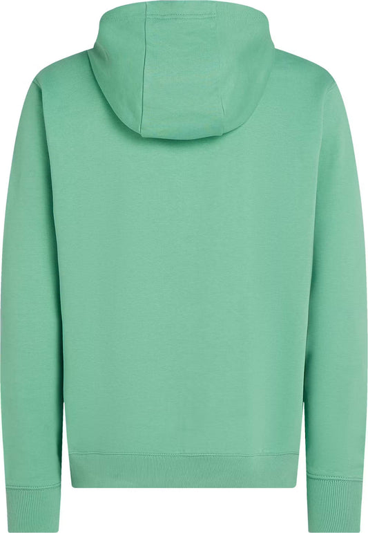 Tommy Hilfiger Flag Embroidery Terry Hoody - Fort green MW0MW37235L3J_B_C5101
