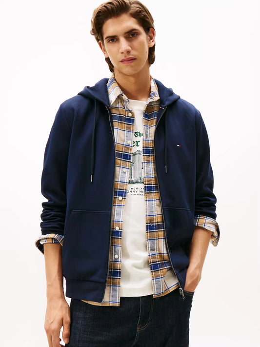 Tommy Hilfiger Essential Intechno Zip Through - Desert Sky MW0MW37243_DW5_main
